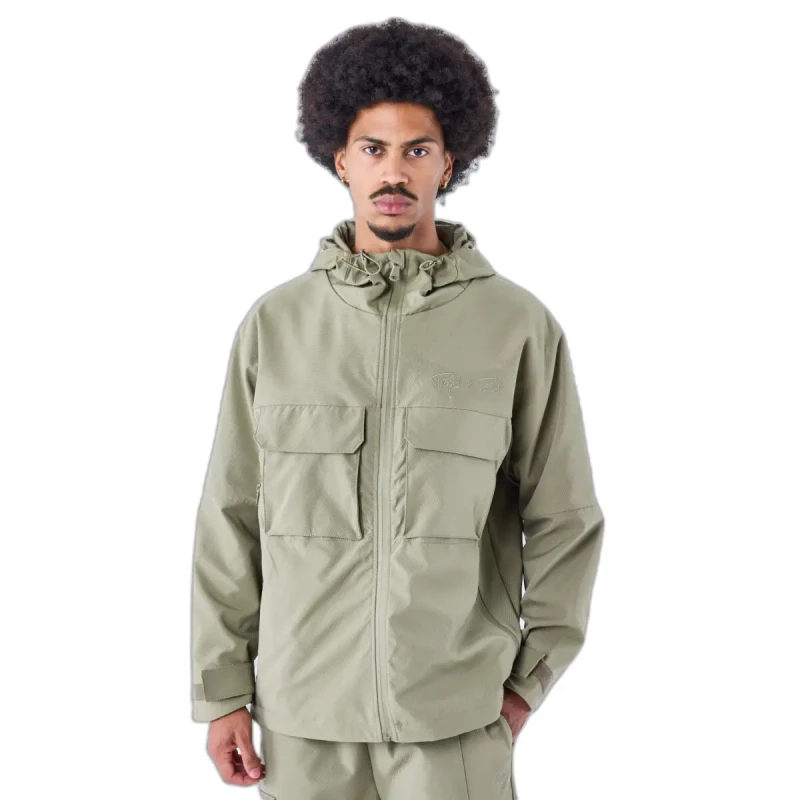 Image of Project X Paris Zipped waterproof jacket Project X Paris Vert Male L