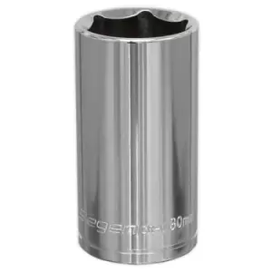 Image of Siegen S0682 WallDrive Socket 30mm Deep 1/2"Sq Drive