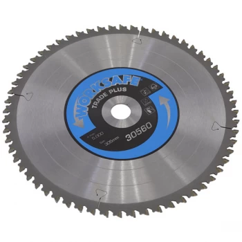 Image of Worksafe TPS30560 Trade Plus Circular Saw Blade Ø305 x 25.4mm - 60tpu