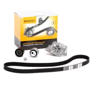 Image of CONTITECH Water Pump + Timing Belt Kit FIAT,PEUGEOT,CITROEN CT987WP2 1609120180,1609524680,71771596 71777100,71771596,71777100,1609120180,1609524680