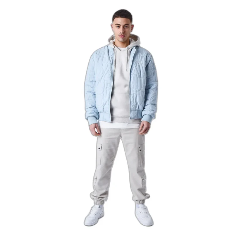 Image of Project X Paris Puffer Jacket Project X Paris Bleu Male S
