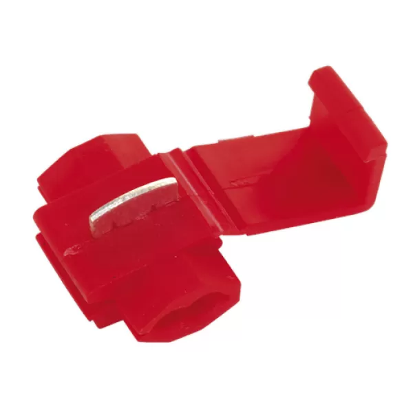 Image of Genuine SEALEY QSPR Quick Splice Connector Red Pack of 100