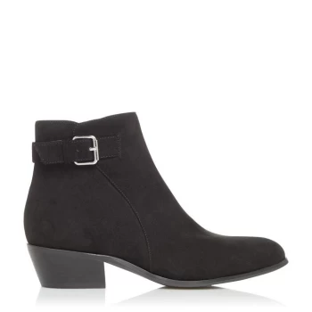 Image of Head Over Heels Dune PILAS Heeled Ankle Boots - Black - 37