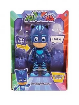 Image of Pj Masks Pj Masks Deluxe 15Cm Talking Figure Cat Boy