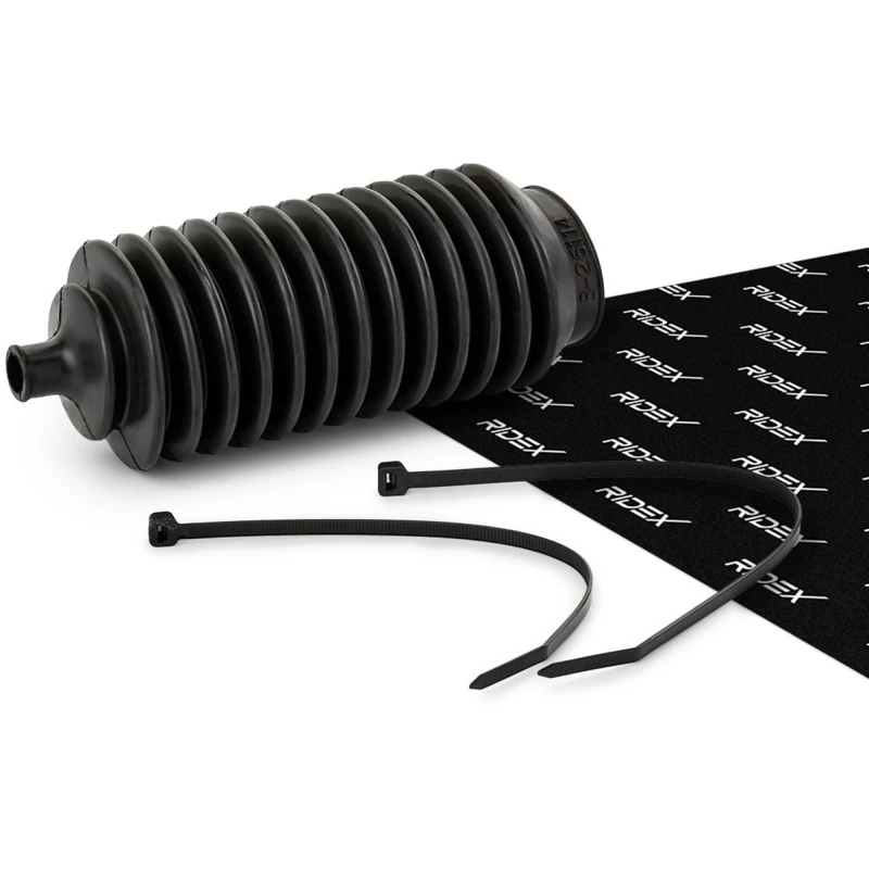 Image of RIDEX 191B0012 Steering Rack Boot both sides, Rubber Rubber Bellow,steering (191)