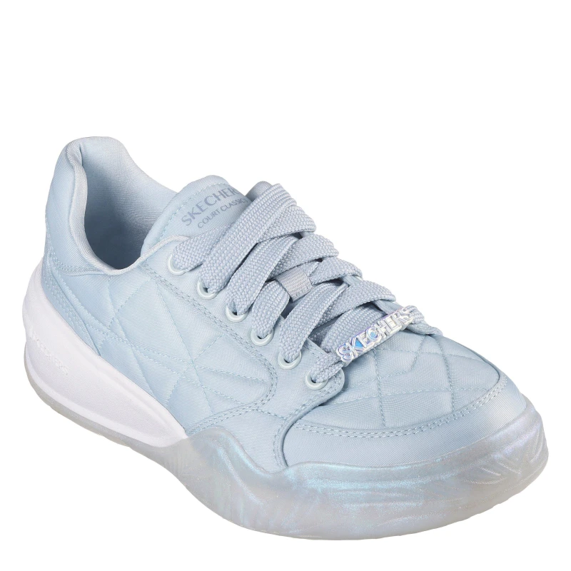 Image of Skechers Womens Denali Skate Shoes Blue female 4 (37)