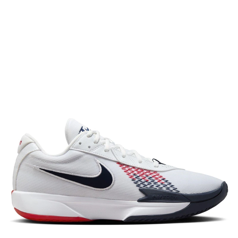 Image of Nike AIR ZOOM GT CUT ACADEMY Wht/Navy/Red male 7 (41)