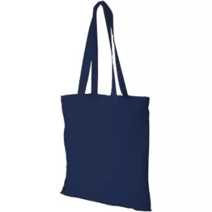 Image of Bullet Peru Cotton Tote (37 x 42 cm) (Navy)