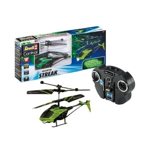 Image of Remote Controlled Glow In The Dark "Streak" Revell Helicopter