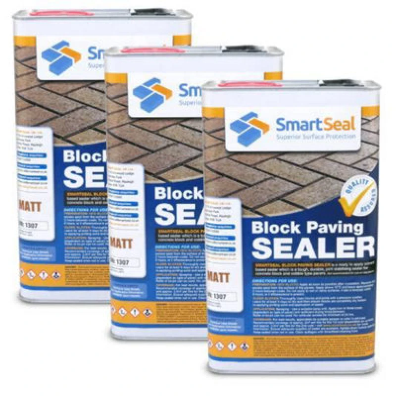 Image of SMARTSEAL Smartseal - Block Paving Sealer - Matt - 3 x 5L SM-BPS-MATT-3X5
