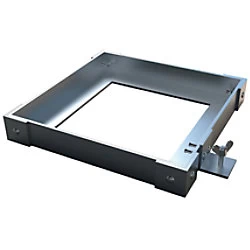 Image of Nobo Premium Plus Tile Weight Frame for PVC Protection Free Standing Sneeze Guards and Room Dividers Screens