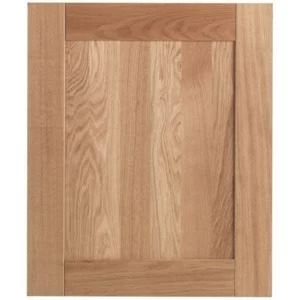 Image of Cooke Lewis Chesterton Solid Oak Integrated appliance door W600mm