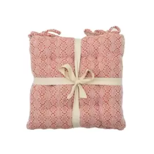 Image of Crossland Grove SG Recy Cott Dia Seatpad Blush 430x430mm (2pk)