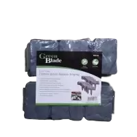 Image of 23cm 10 Piece Grey Cobble Stone Effect Garden Edging Boarder