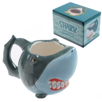 Image of Ceramic Shark Shaped Collectable Mug