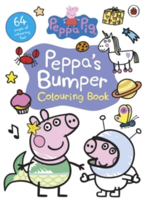 Image of Peppa Pig Peppa Pig: Peppa's Bumper Colouring Book Multi unisex