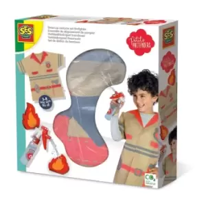Image of SES Creative Petits Pretenders Firefighter Dress Up Costume Set