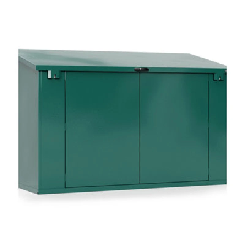 Image of Asgard Maxess Electric Ready Pro Bike Shed In Green
