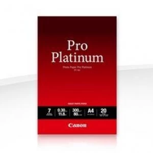 Image of Canon PT-101 A2 Platinum Photo Paper