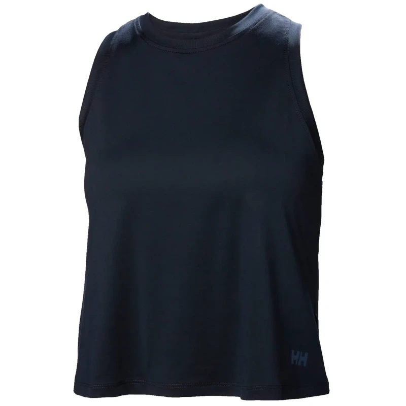 Image of Helly Hansen Womens tank top Helly Hansen Ocean Cropped Bleu Female L