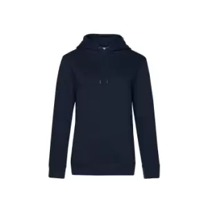 Image of B&C Womens/Ladies Queen Hoody (M) (Navy Blue)