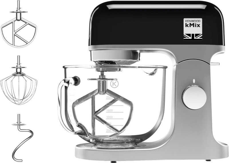 Image of Kenwood KMX754BK kMix Stand Mixer with 5L Bowl - Black KMX754BK Black