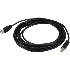 Image of TruConnect Cable USB2 5m A Male to B Male (Black)
