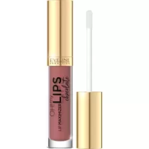 Image of Eveline Cosmetics OH! my LIPS Lip Maximizer Lip Gloss With Bee Venom Shade Chocolate 4,5 ml