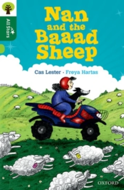 Image of Cas Lester Oxford Reading Tree All Stars: Oxford Level 12 : Nan and the Baaad Sheep Book Multi unisex