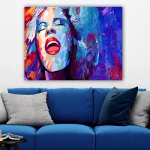 Image of 132552329_70100 Multicolor Decorative Canvas Painting