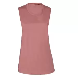 Image of Bella + Canvas Womens/Ladies Muscle Jersey Tank Top (M) (Mauve)