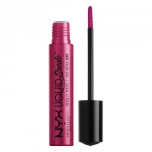 Image of NYX Professional Makeup Liquid Suede Metallic Matte Liquid Lipstick Buzz kill