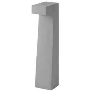 Image of Merano Beaumont Outdoor Bollard Grey Cement Glass LED 5W 200Lm 3000K IP65