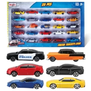 Image of Fresh Metal 25 Piece Vehicle Pack