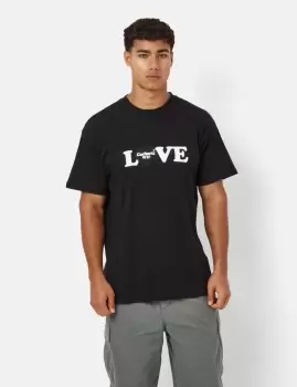 Image of Carhartt-WIP Love T-Shirt (Organic) - Black