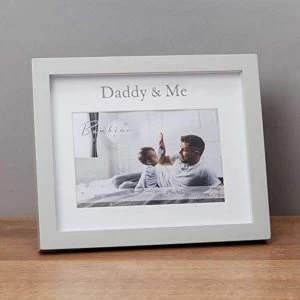 Image of 6" x 4" - Bambino Daddy & Me Frame in Lidded Gift Box