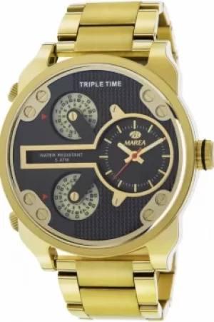 Image of Gents Marea Triple Time Watch B54150/1