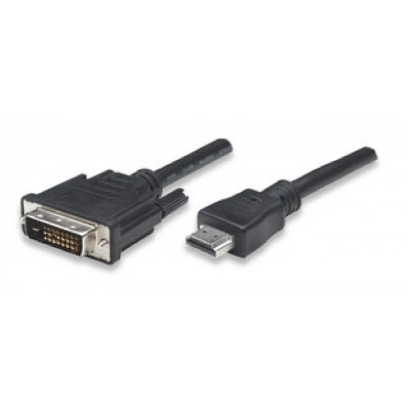Image of Techly ICOC-HDMI-D-018 video cable adapter 1.8 m DVI-D Black