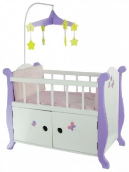 Image of Olivias Little World Little Princess Doll Nursery Bed.
