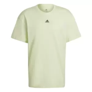 Image of adidas Essentials FeelVivid Drop Shoulder T-Shirt Mens - Green