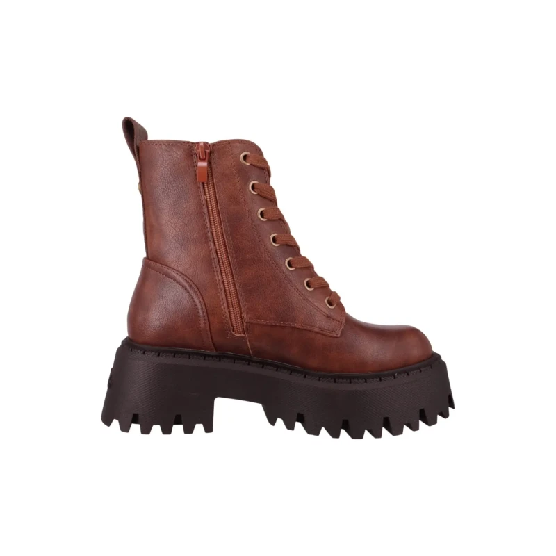 Image of Buffalo Womens boots Buffalo Aspen Lace up Mid Marron Female 37