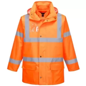 Image of Portwest - S765ORRS - sz S Hi-Vis Essential 5-in-1 Jacket - Orange