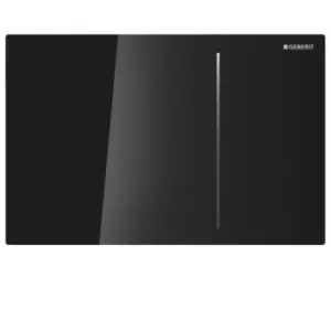 Image of Geberit SIGMA70, for Dual Flush, for Sigma Concealed Cistern 12cm White Glass - 684196