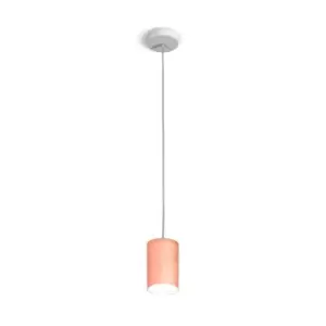 Image of Tube Slim Pendant Light - Leaf Copper Finish, 1x GX53