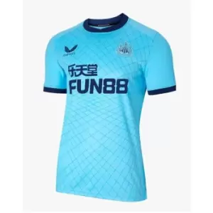 Image of Castore Newcastle United Third Shirt 2021 2022 - Blue