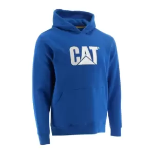 Image of Caterpillar Trademark CW10646 Hooded Sweatshirt / Mens Sweatshirts (Small) (Blue)