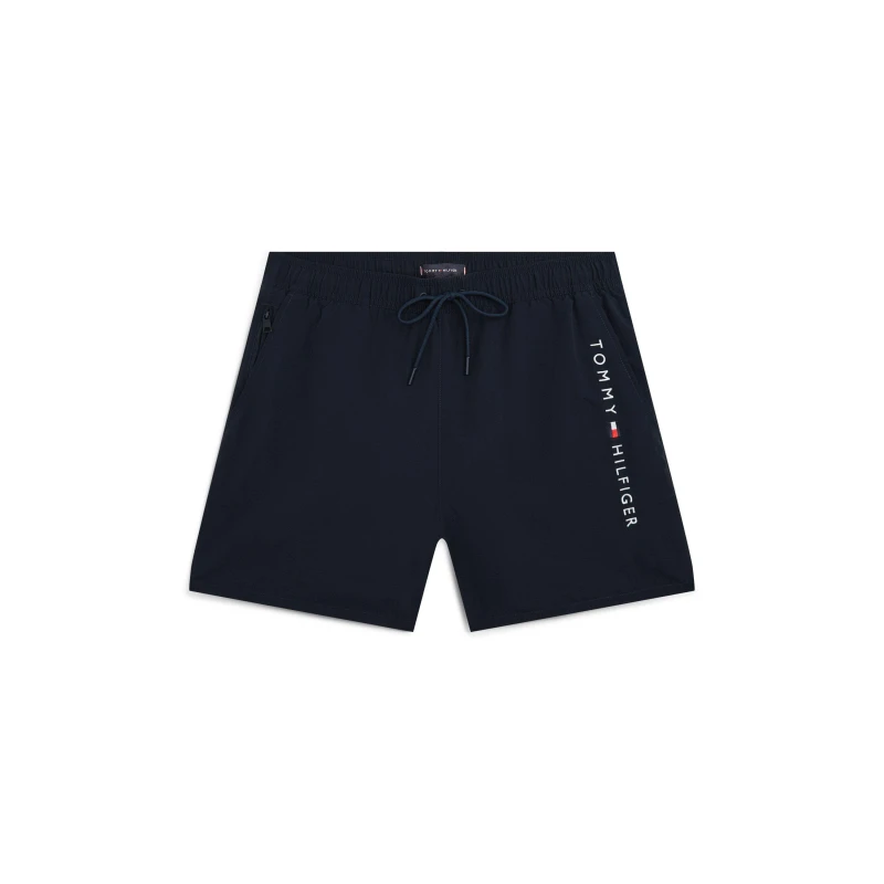Image of Tommy Hilfiger Original Logo Mid Swim Shorts Desert Sky male 2XL