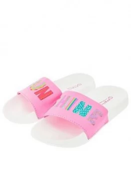 Image of Accessorize Girls Sunshine Slider - Pink