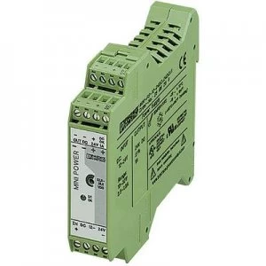 Image of Phoenix Contact MINI-PS-12-24DC/24DC/1 Rail mounted PSU (DIN) 24 V DC 1 A 24 W 1 x