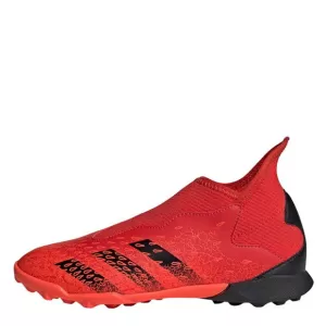 Image of adidas Predator Laceless 19.3 Astro Turf Football Boot - Red/Black, Size 8.5, Men